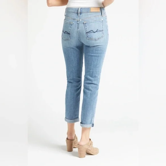 7 for All Mankind Josefina in Bright Light- 31 - Picture 3 of 11